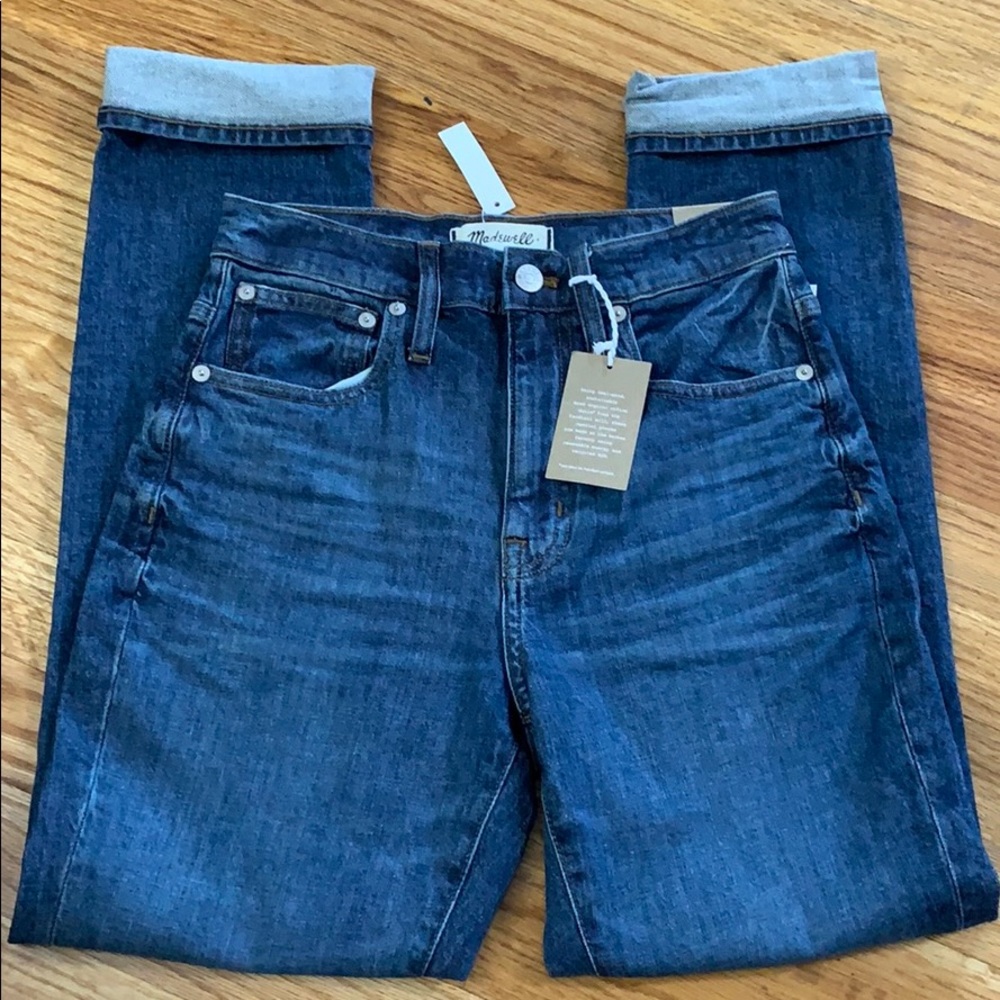Madewell High Rise Slim BoyJean Size 24
